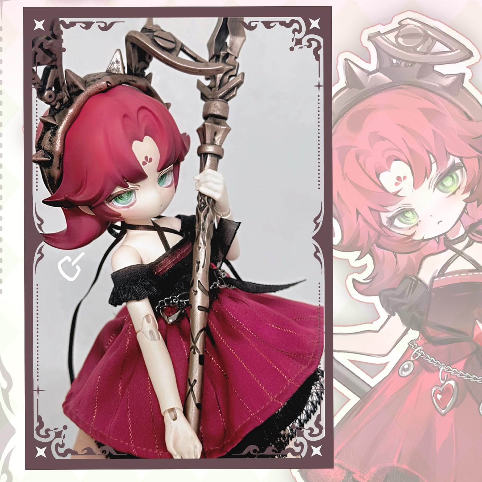 Amazon | Bahomu ブラインドドール 月光童話物語シリーズ BJD 可動関節